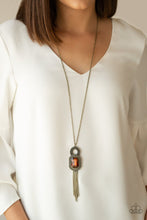 Load image into Gallery viewer, A Good TALISMAN Is Hard To Find Brown Necklace
